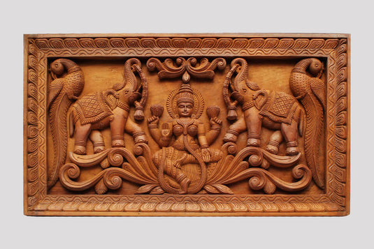 Gajalakshmi Wall Panel