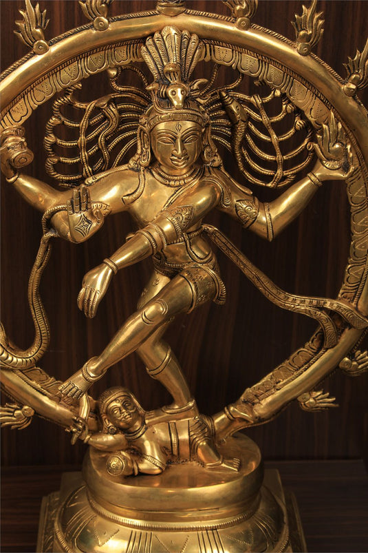 Brass Natraj Idol