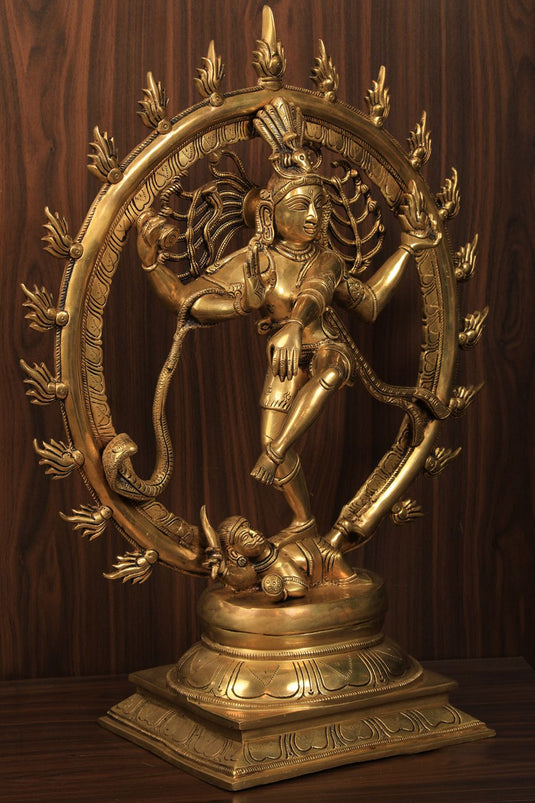 Brass Natraj Idol