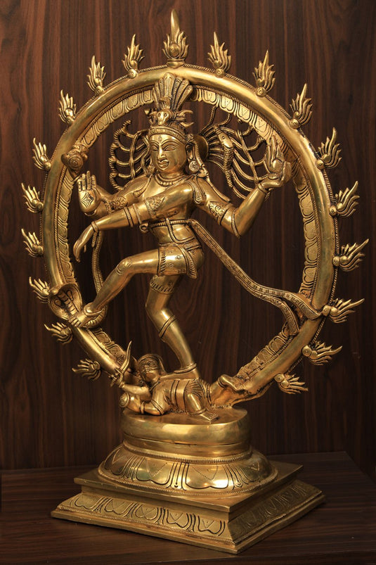 Brass Natraj Idol