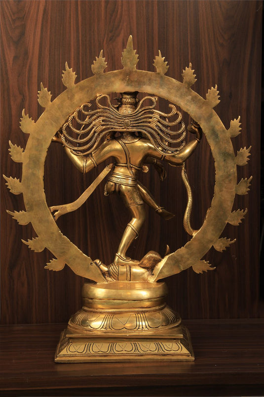 Brass Natraj Idol