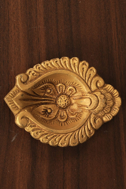 Antique Brass Spiritual Diya