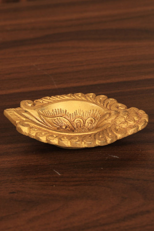 Antique Brass Spiritual Diya