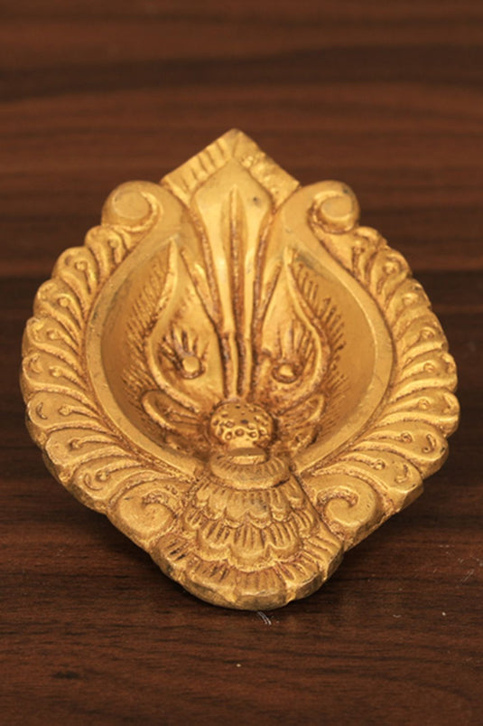 Antique Brass Spiritual Diya