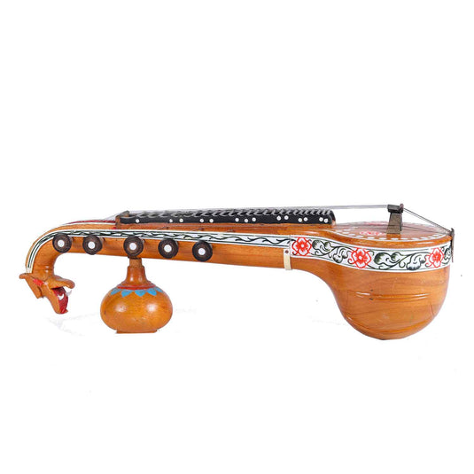 Traditional Bobbili Veena | Wood | 13 X 3.5 X 4 Inch