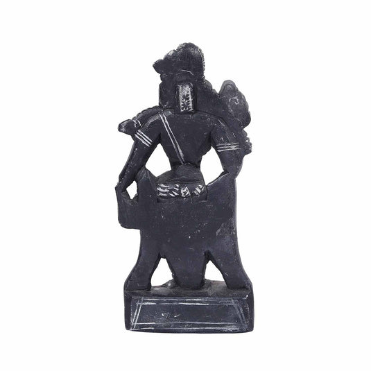 Sculpture Of Krishnaveni – Standing Posture | Stone Carving | 3 X 1.5 X 6.5Inch